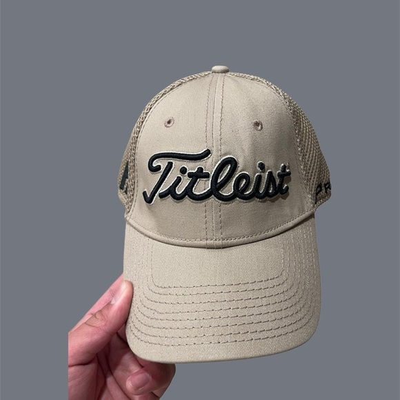 Titleist Other - Titleist Tan Baseball Cap NWOT